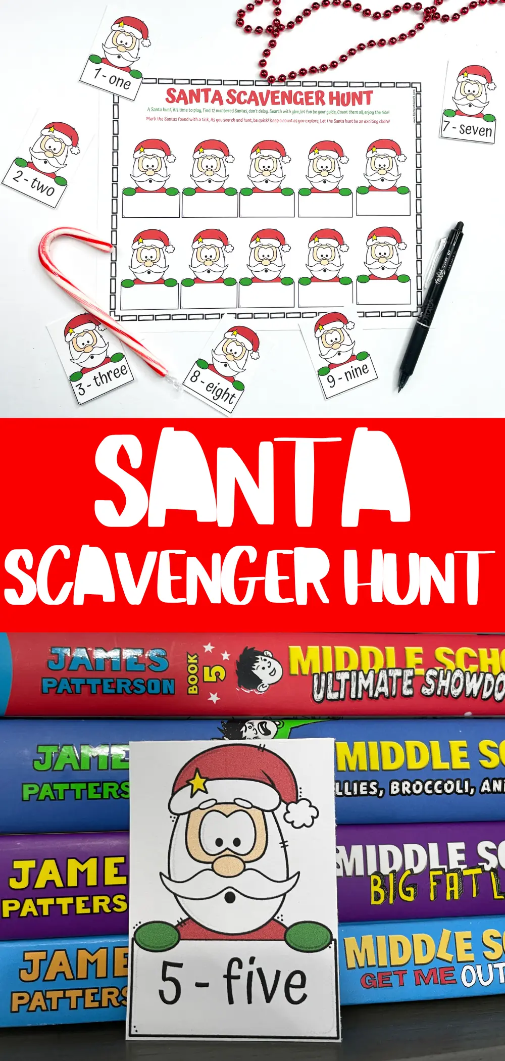 Santa scavenger hunt