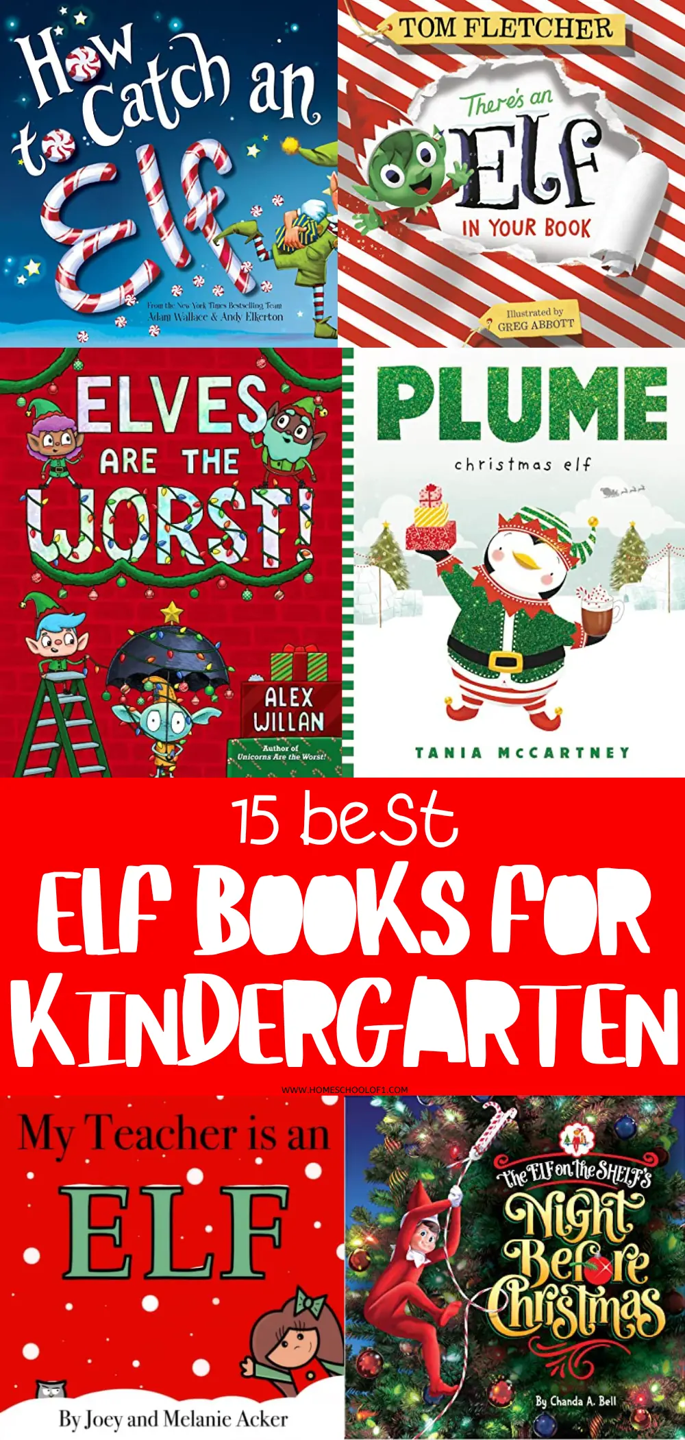 best elf books for kindergarten