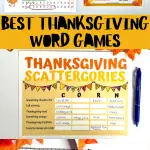 best thanksgiving word games