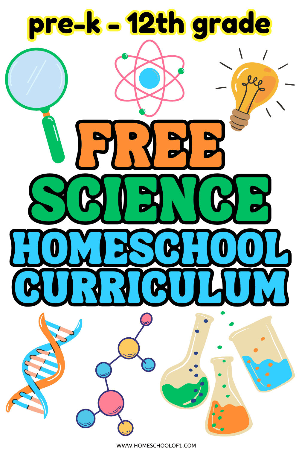 free science homeschool curriculum for pre-k - 12th grade