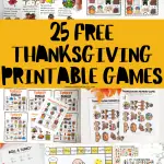 free thanksgiving printable games