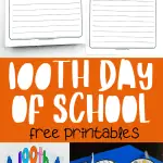 100th Day of School Free worksheets