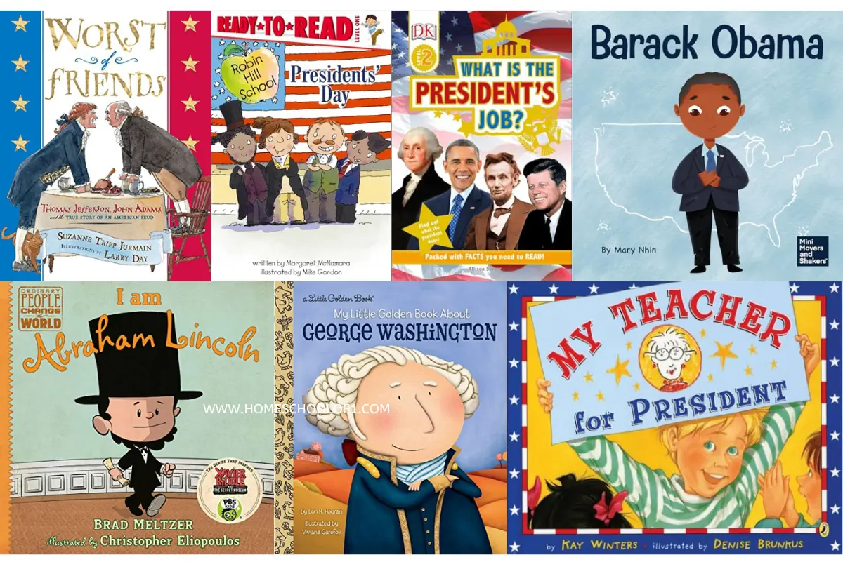 Books About Presidents for Kindergarteners