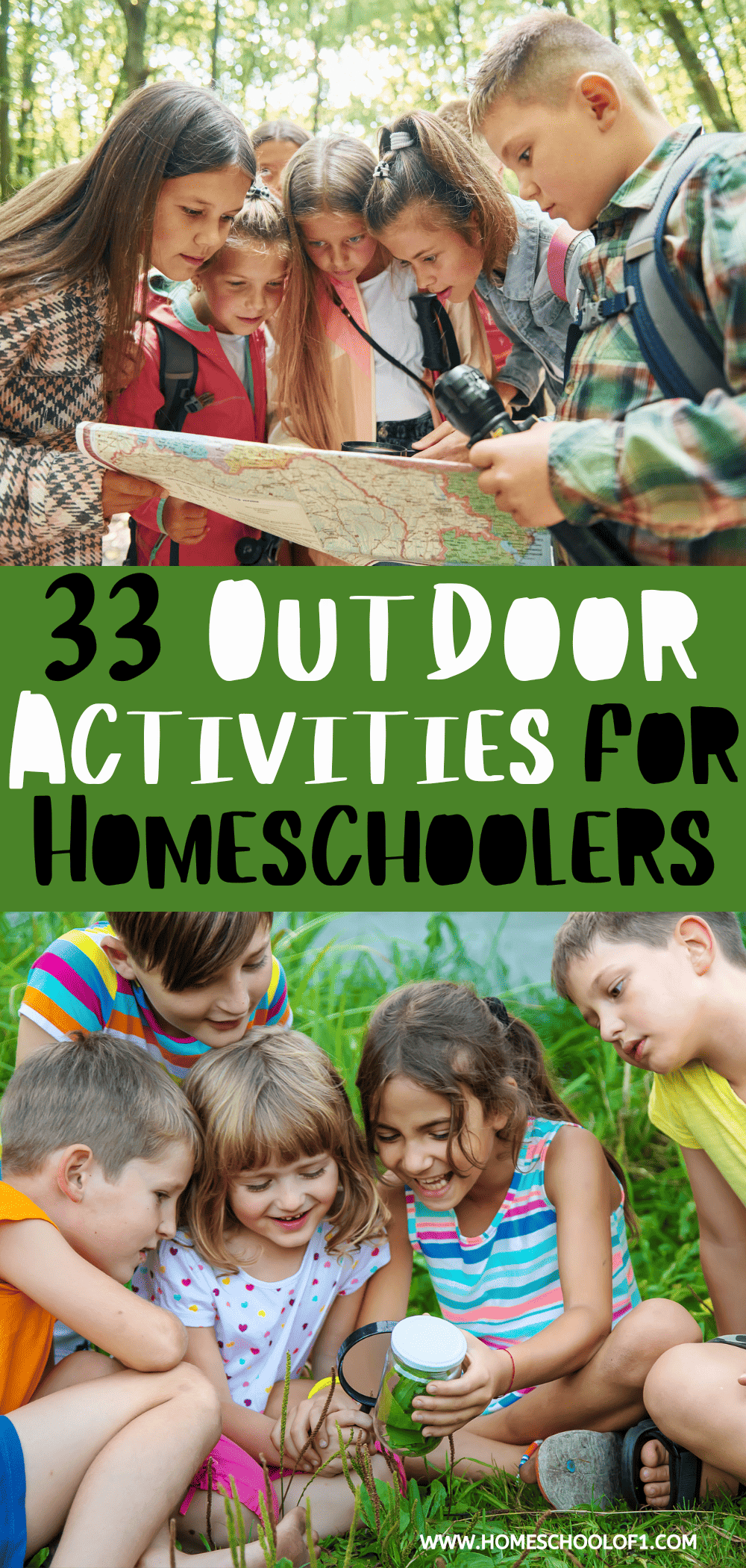 outdoor homework activities