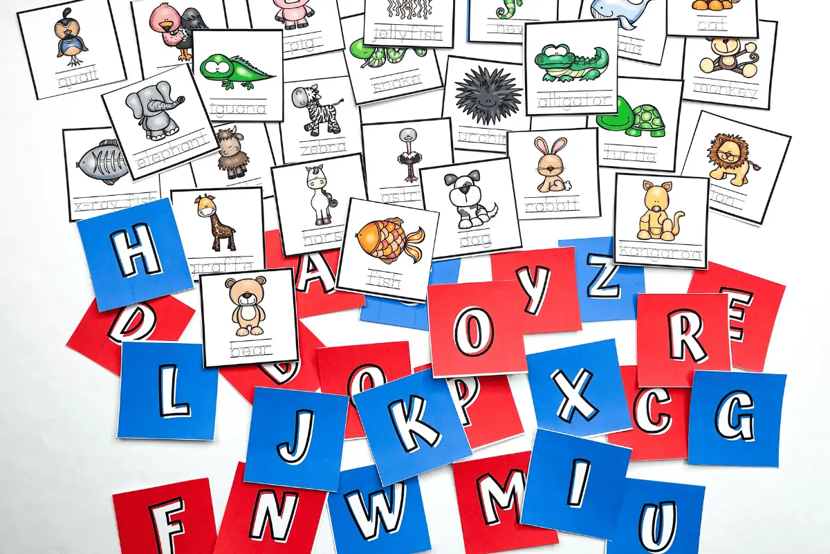 alphabet memory game printable