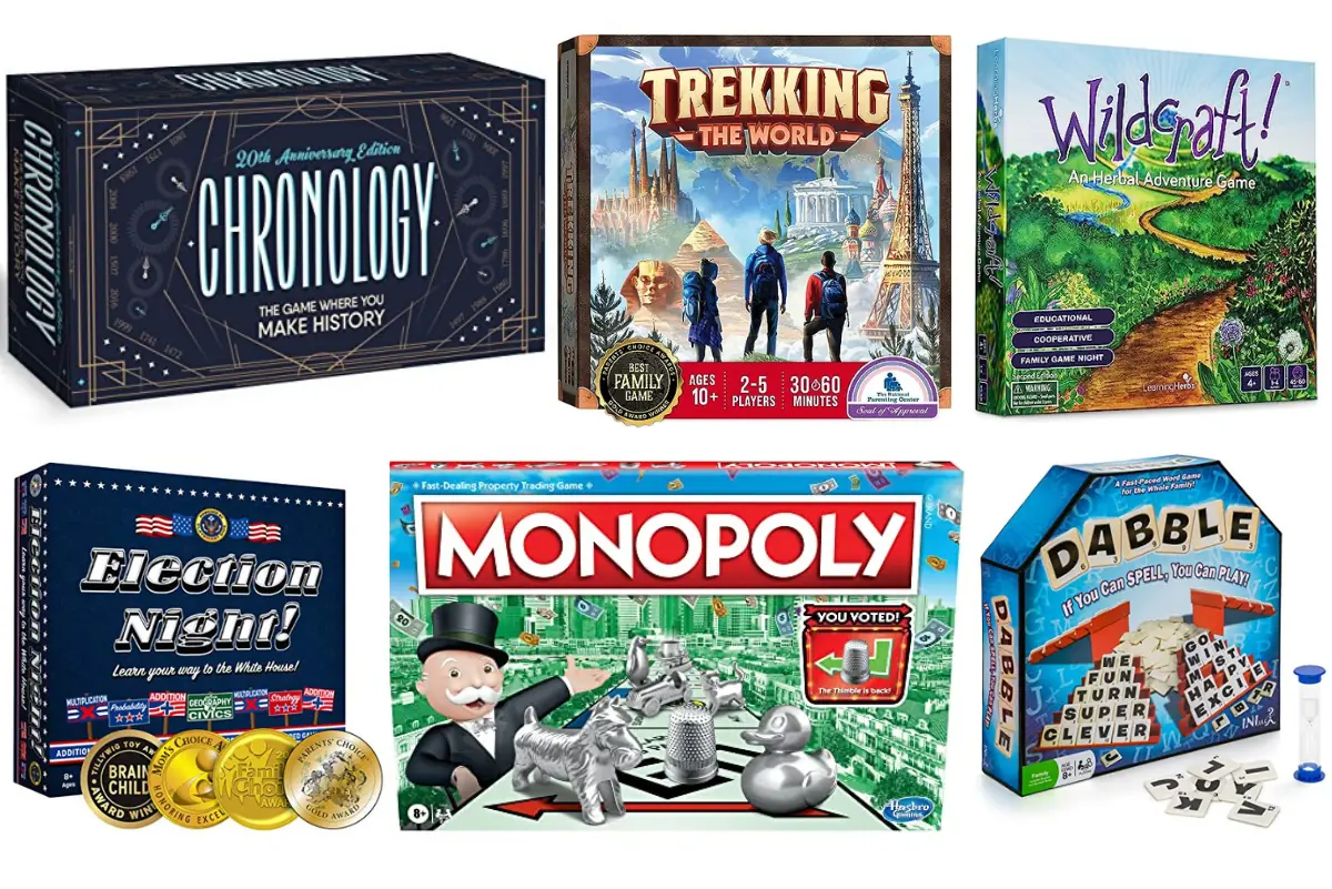 board games for homeschoolers