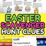 easter treasure hunt clues