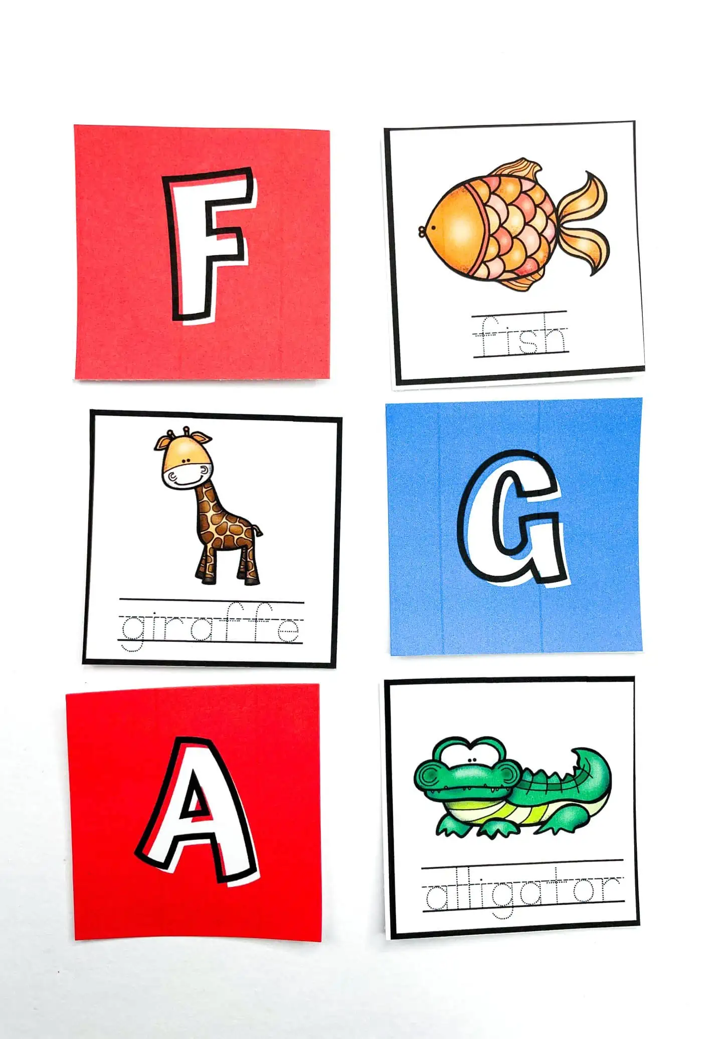 free alphabet memory game printable