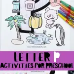 letter p activities for preschool