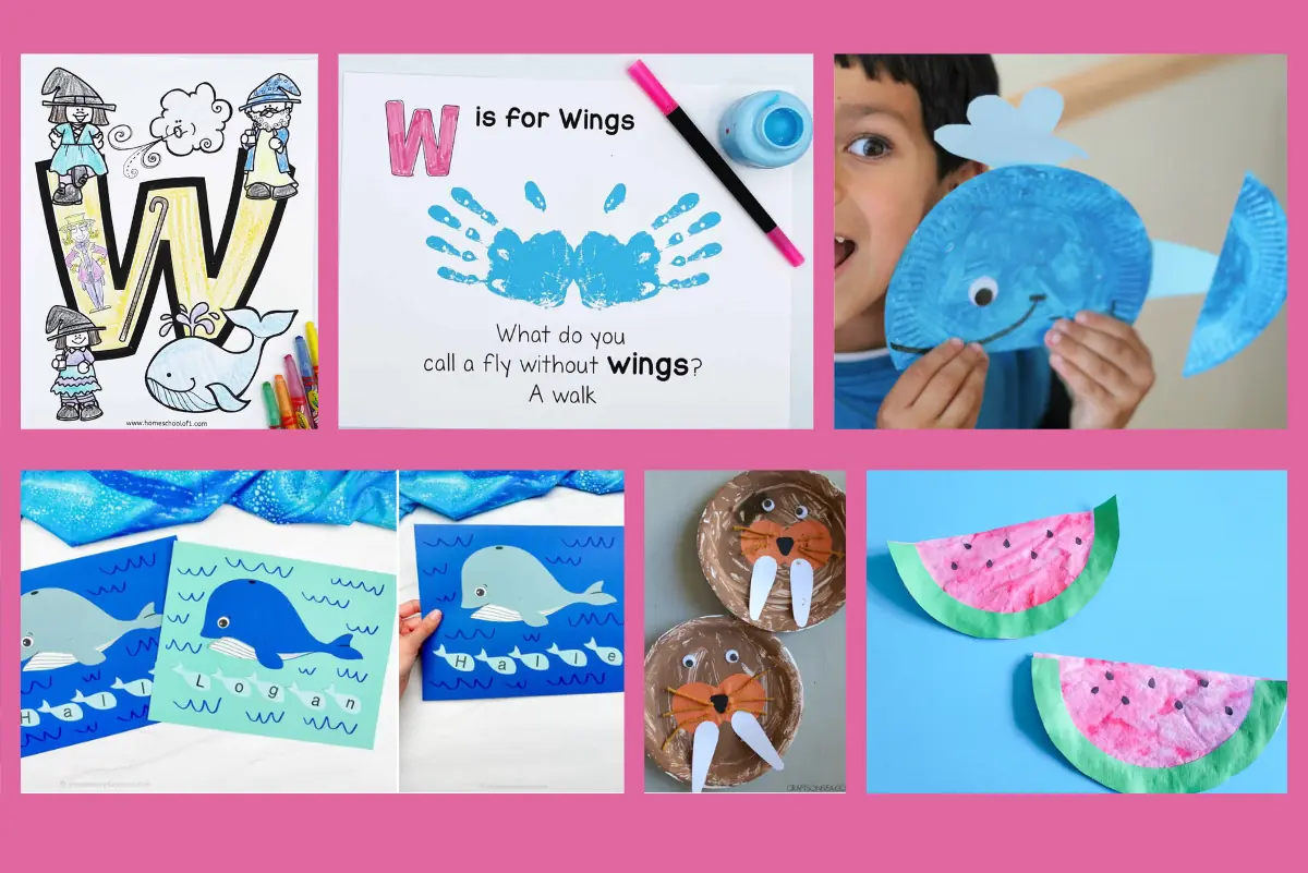 letter w activities for preschool