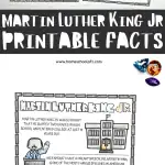 martin luther king jr printable facts