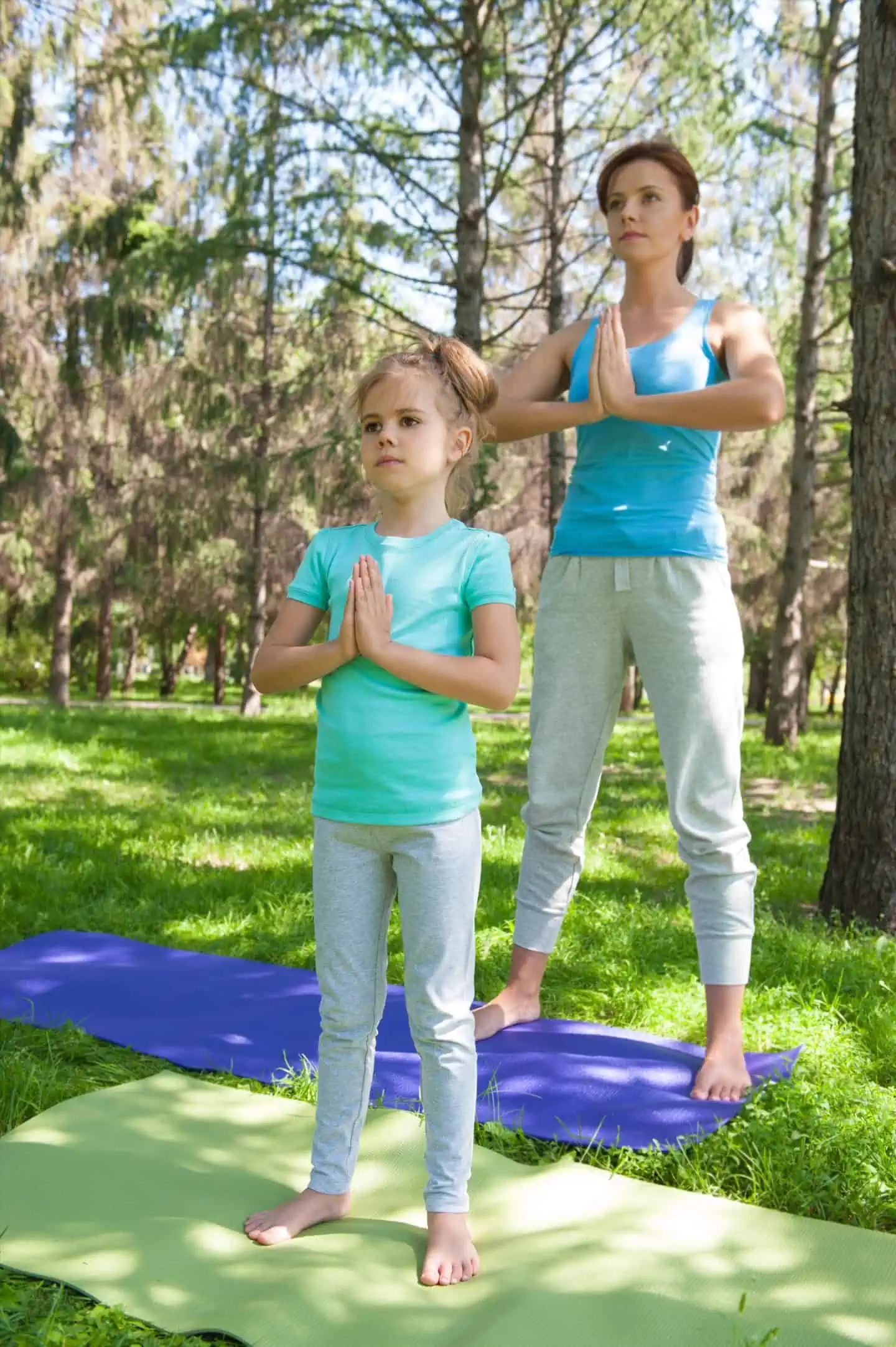 outdoor yoga homeschool activities