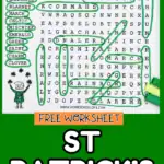 st patrick's day word search free printable (2)