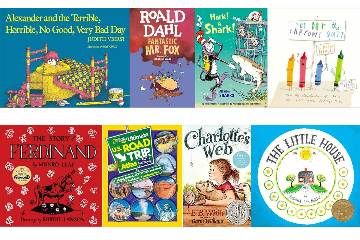 top books for 5 year old boys