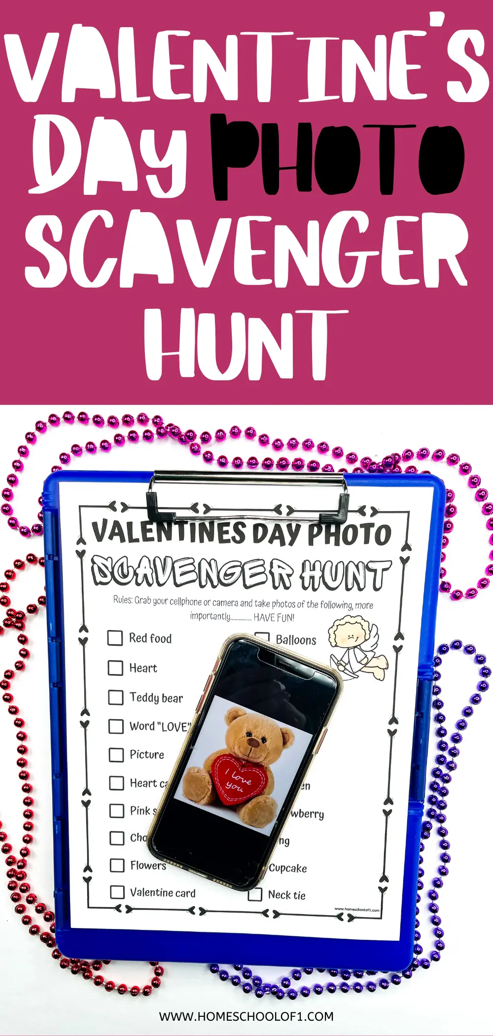 valentine's day photo scavenger hunt