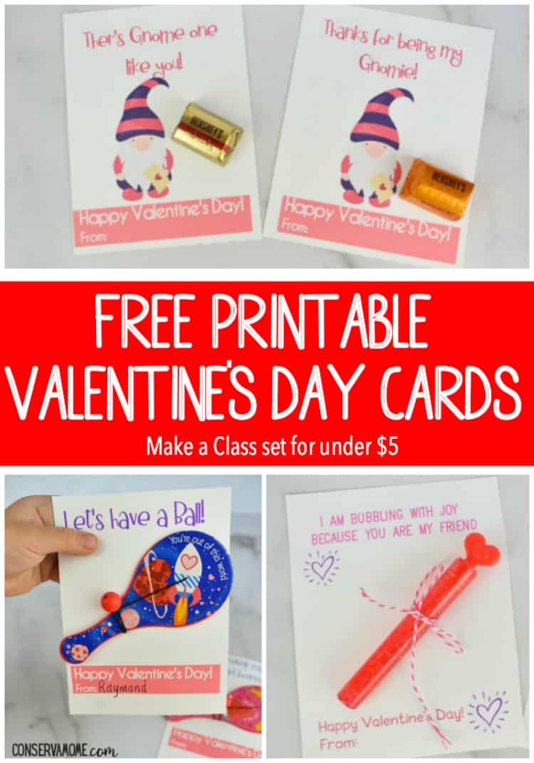 21 Free Printable Valentine's Day Cards for Kids