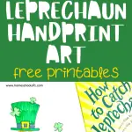 Leprechaun handprint art