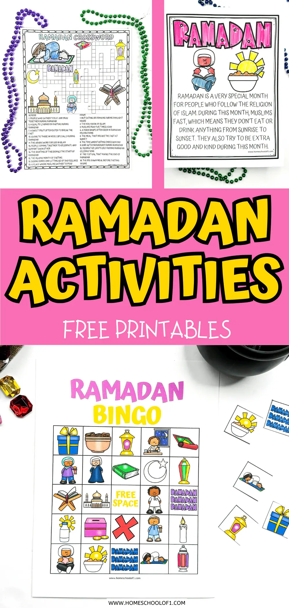 RAMADAN ACTIVITIES FREE PRINTABLES