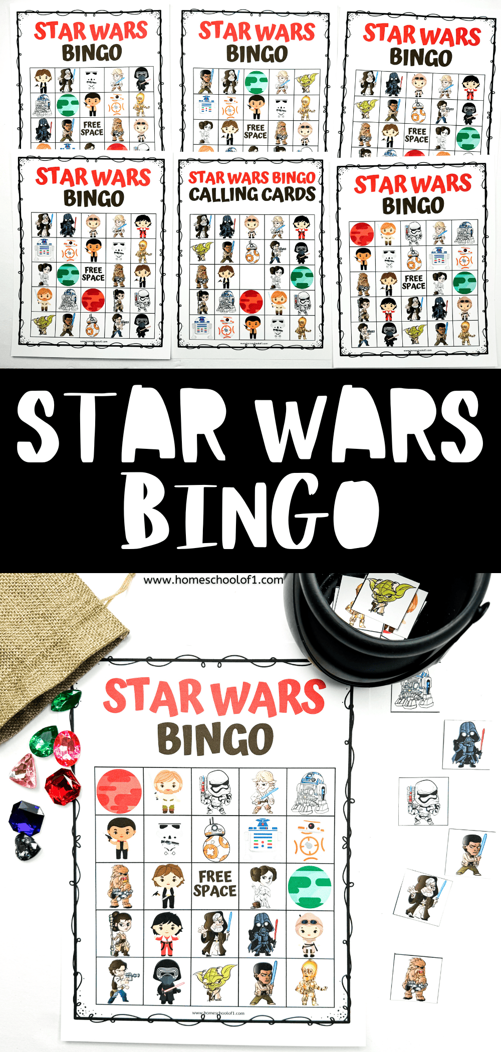 Free Star Wars Bingo Printable