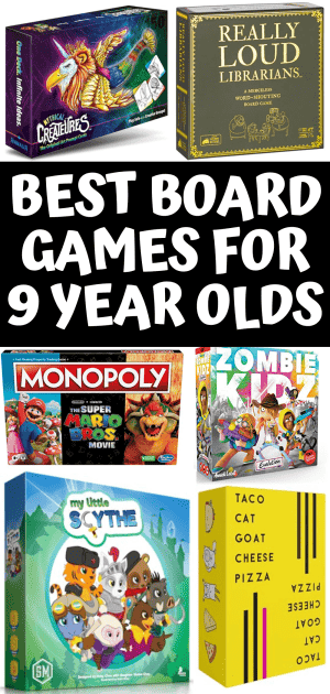 17 Best Board Games for 9 Year Olds in 2024