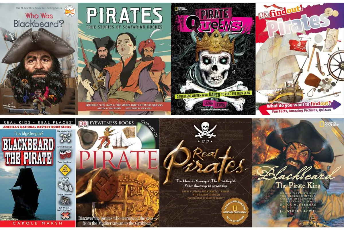 21 Best Pirate History Books for Kids