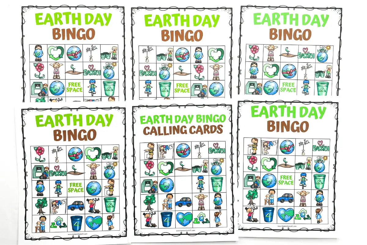 earth day bingo