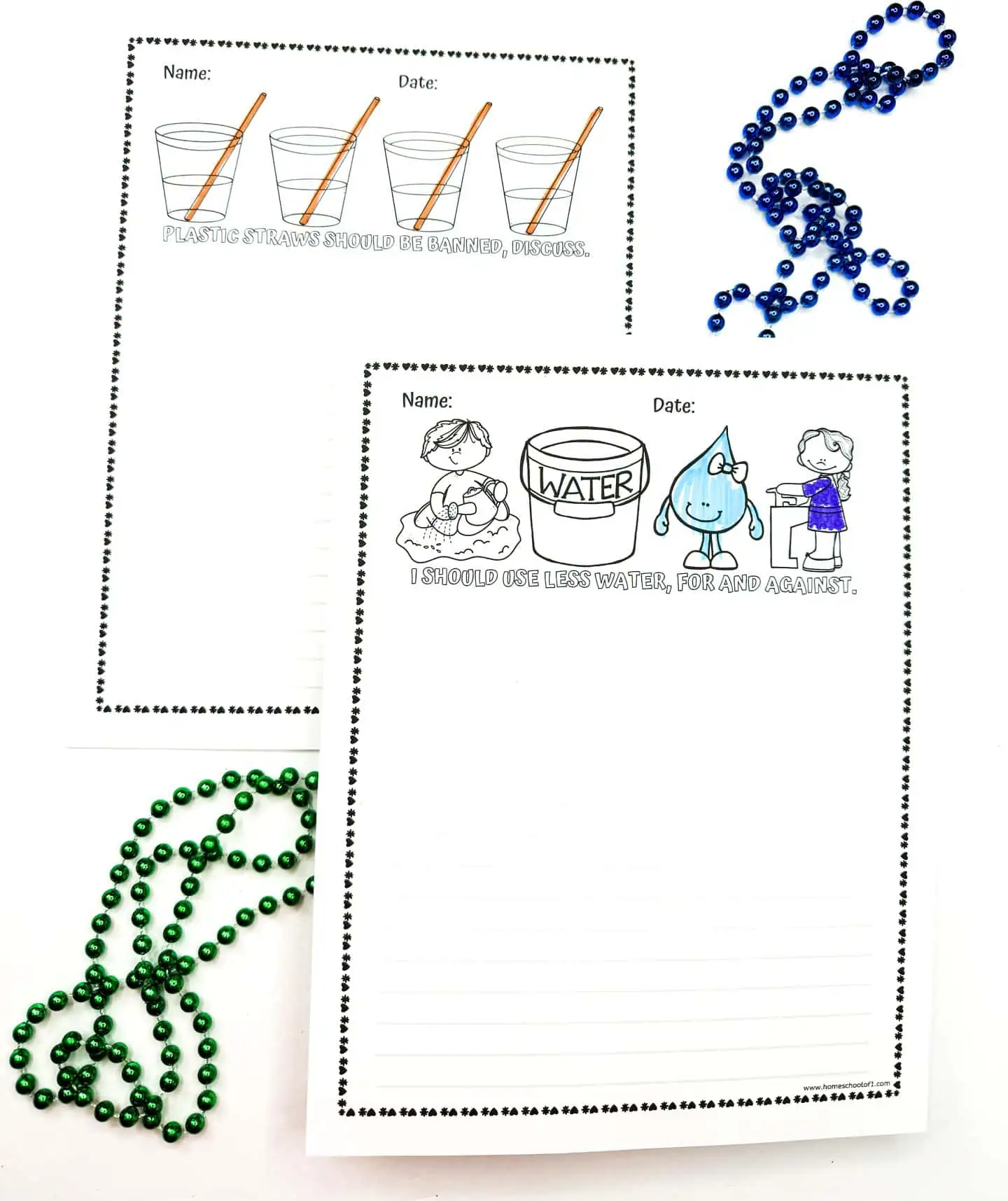 earth day writing free printable