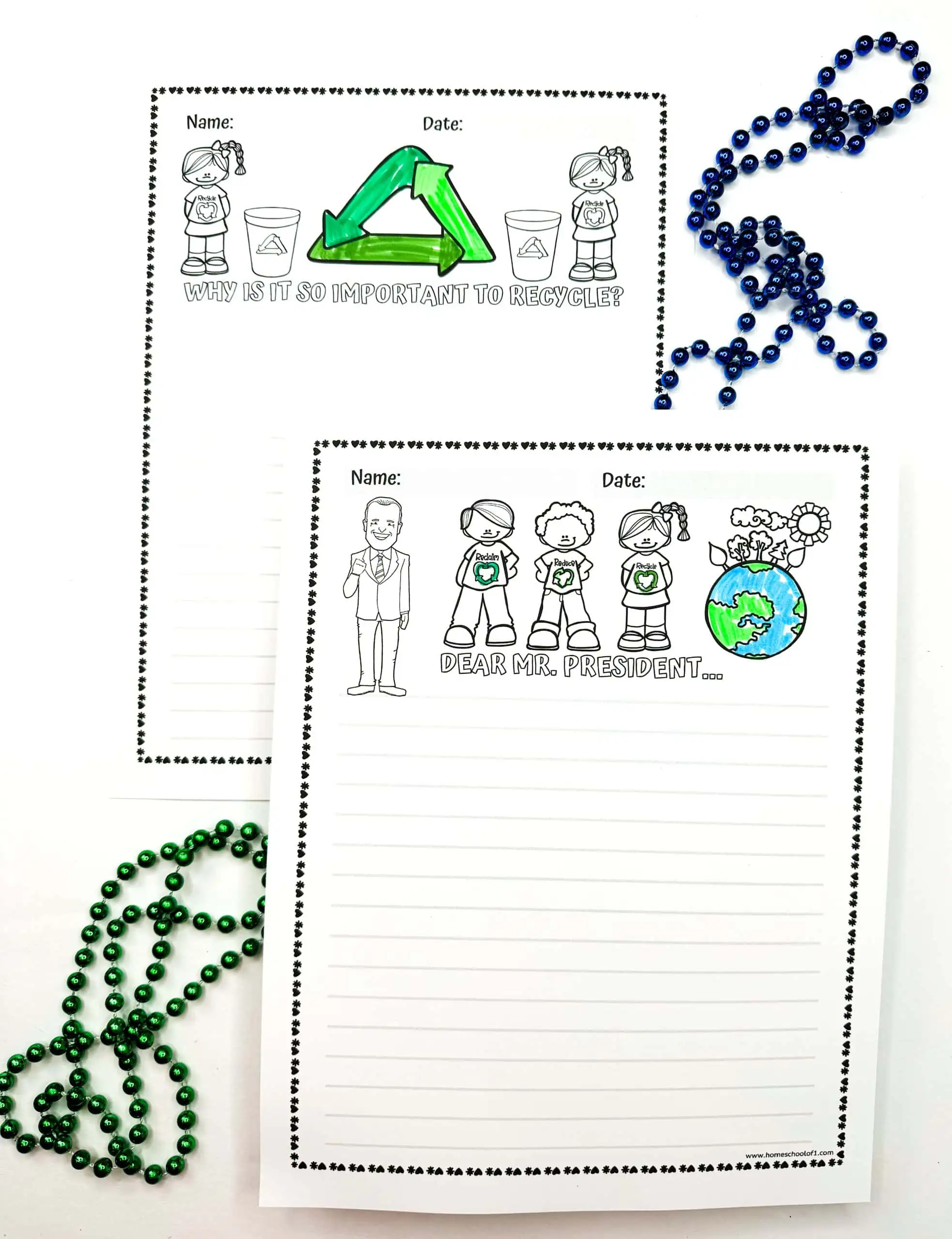 earth day writing journal prompt