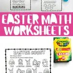 easter math worksheets