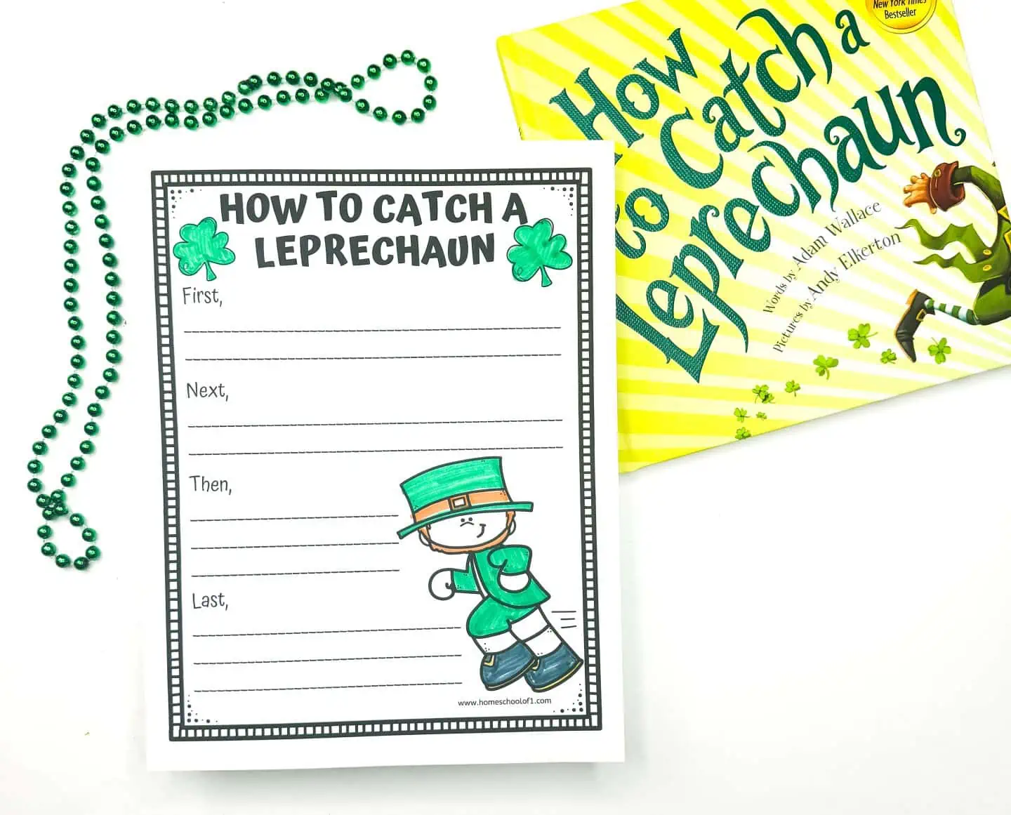 free how to catch a leprechaun writing prompt