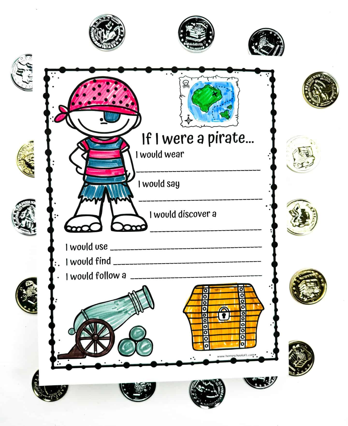 free if i were a pirate writing prompt