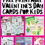 free printable Valentine's Day cards for kids