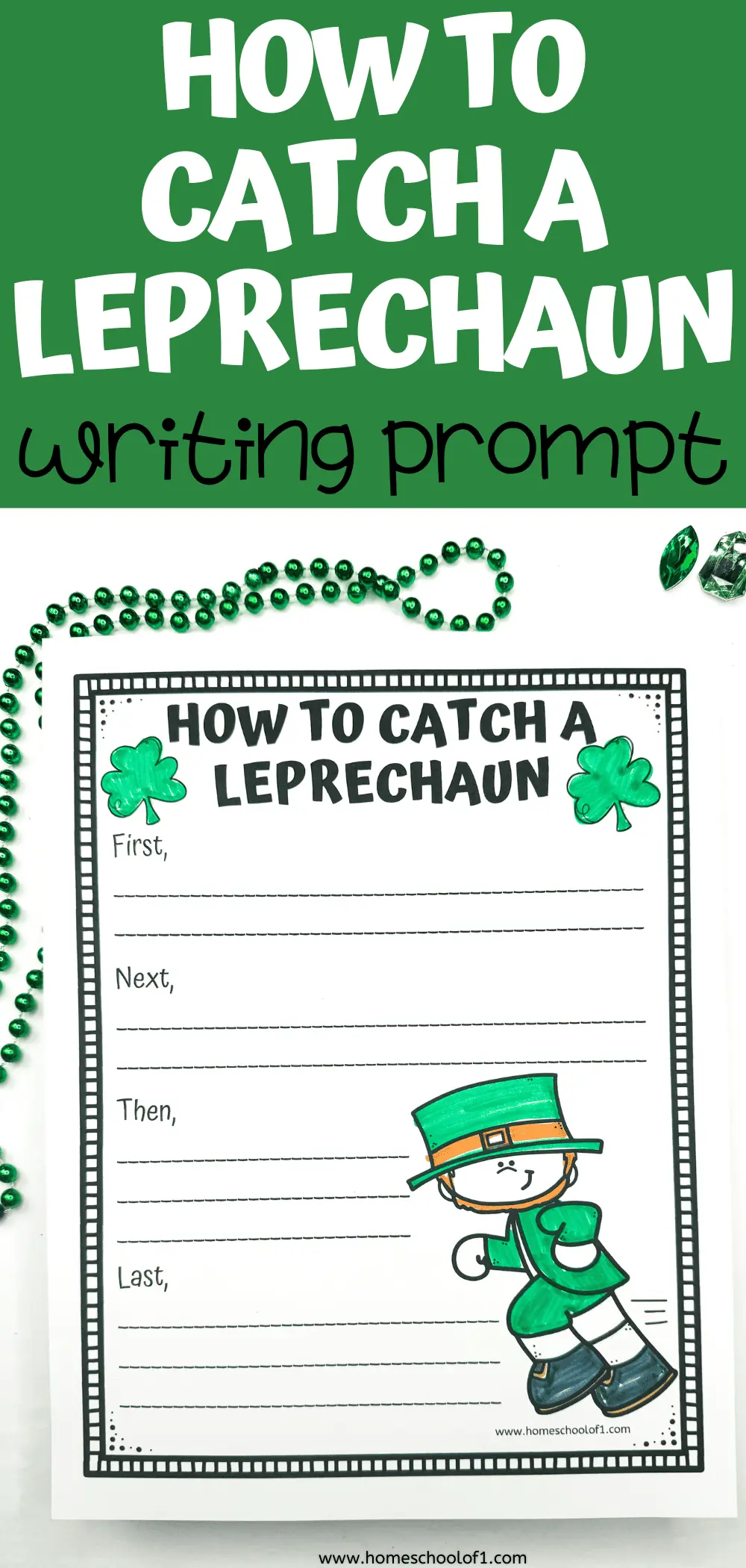 how to catch a leprechaun writing prompt