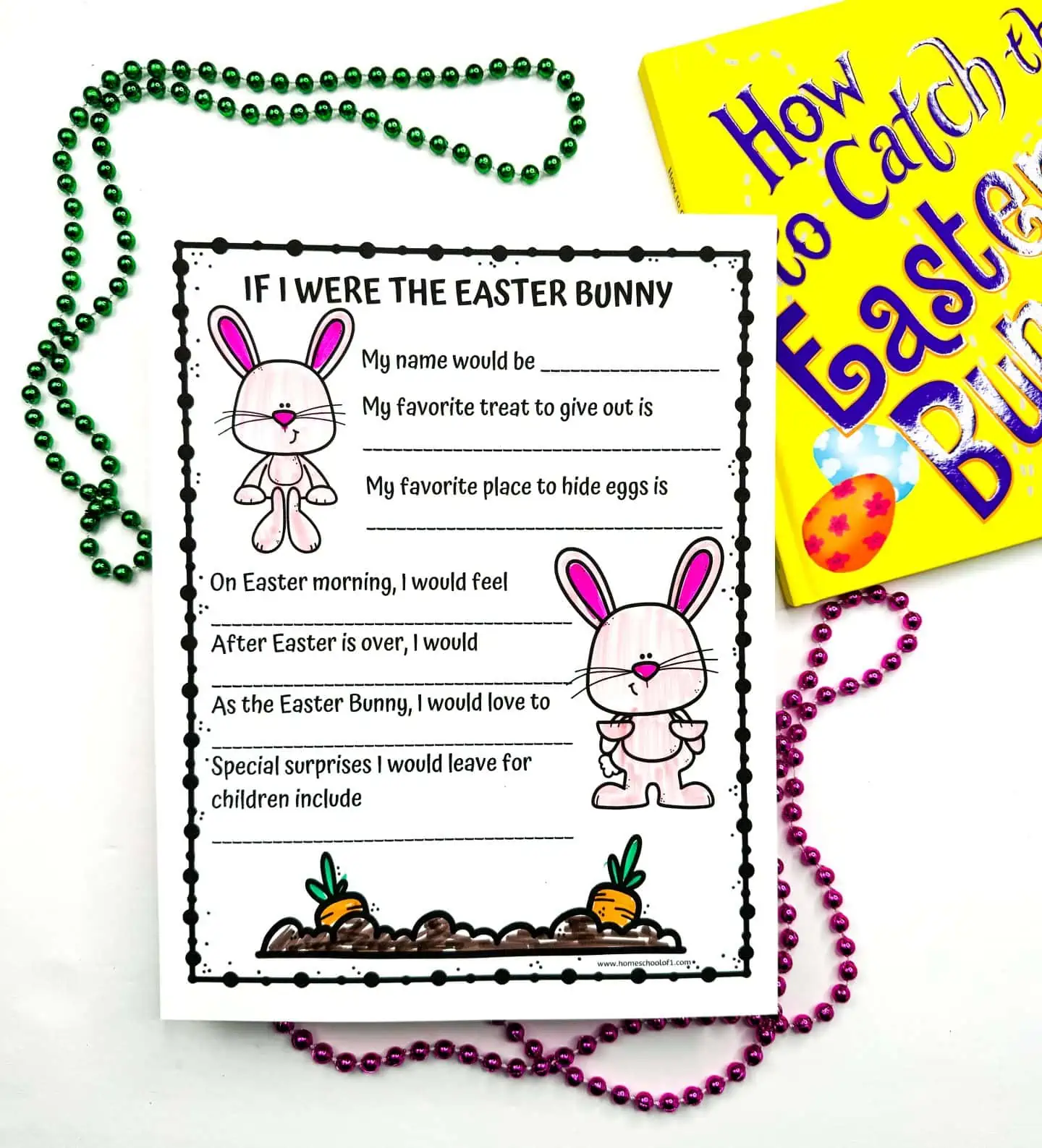 if i were the easter bunny free printable