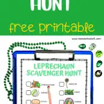 leprechaun scavenger hunt