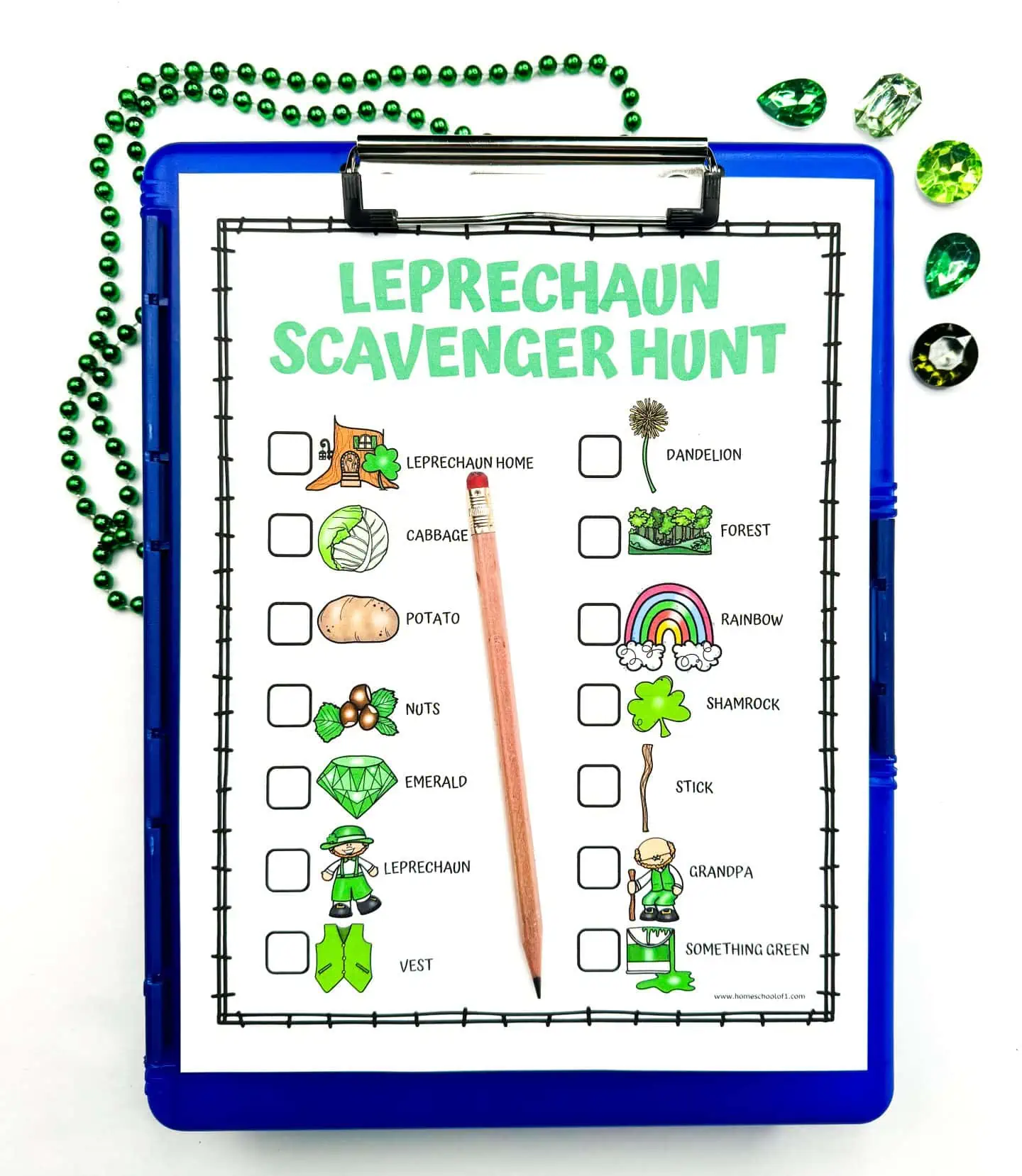 leprechaun treasure hunt printable