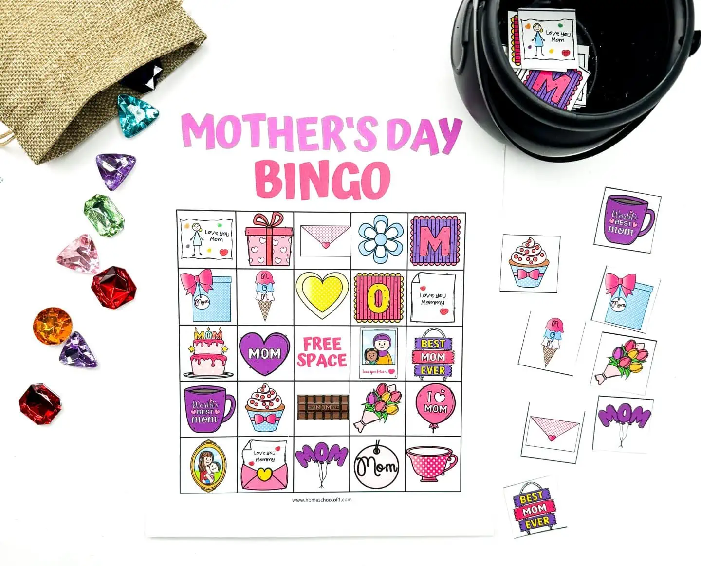 mother's day bingo