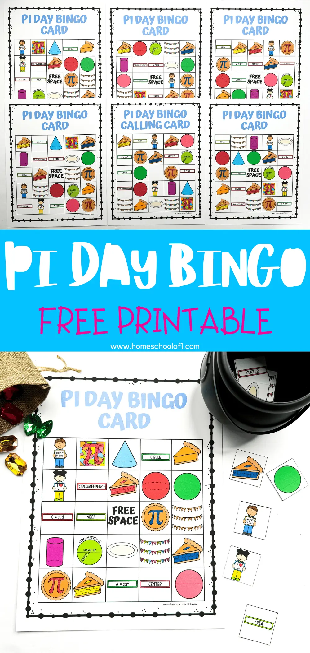 pi day bingo