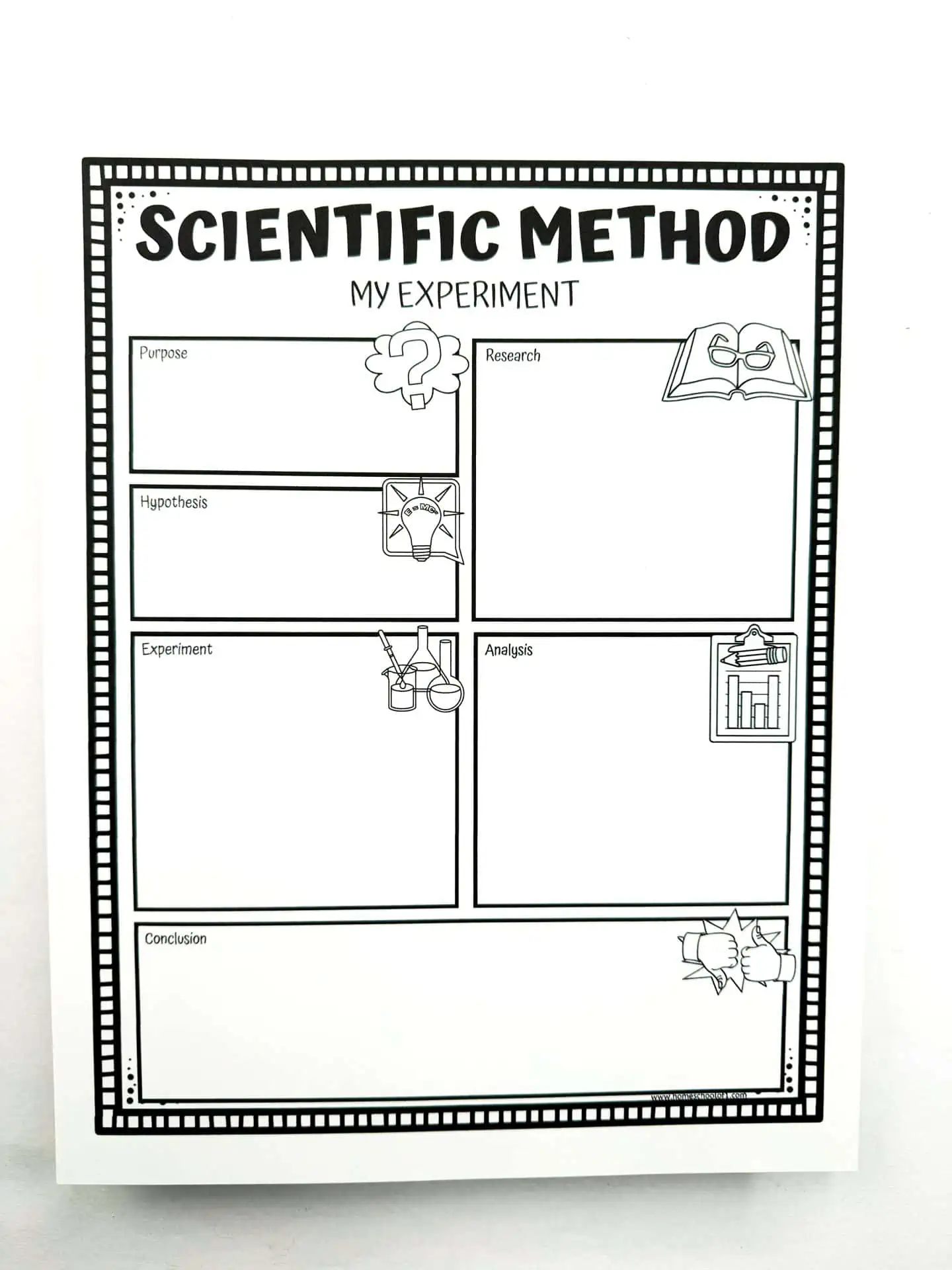 scientific method worksheet free printable