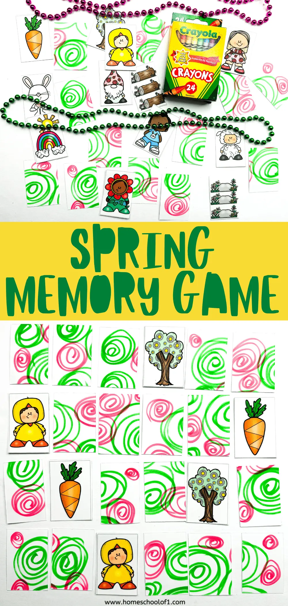 spring memory game