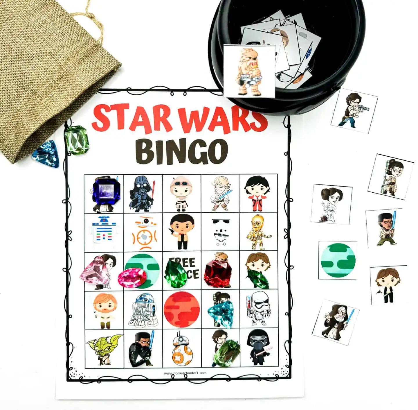 Free Star Wars Bingo Printable