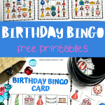 birthday bingo printable