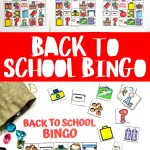 free back to school bingo printable