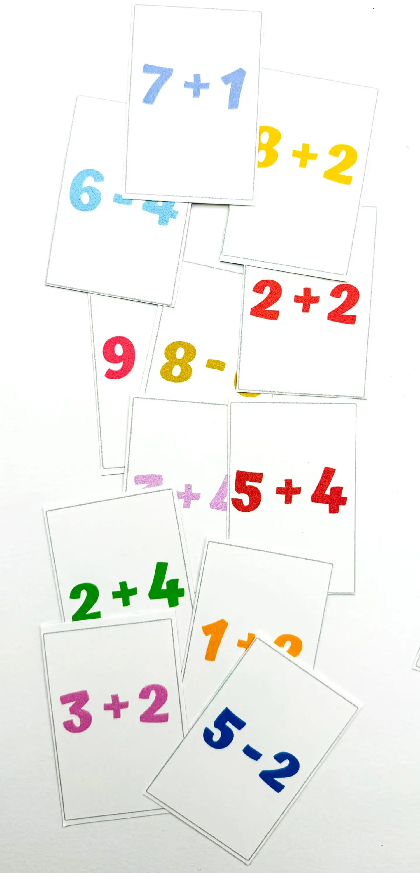 printable math game for kindergarten