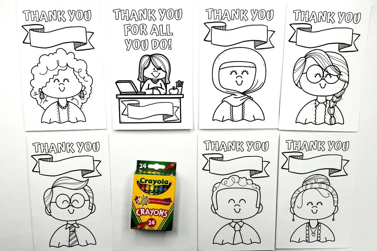 teacher appreciation cards to color