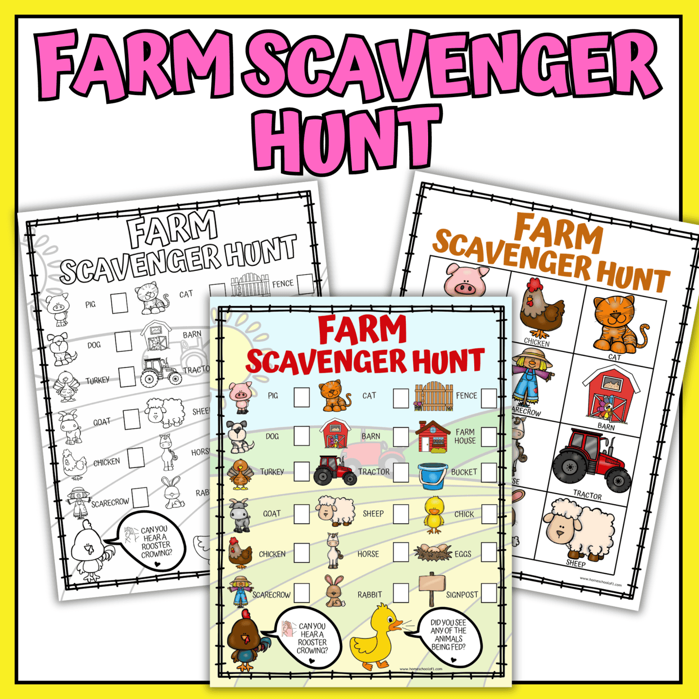 45 Free Scavenger Hunt Printables For Every Occasion