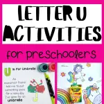 16 Fun Letter U Activities For Preschoolers