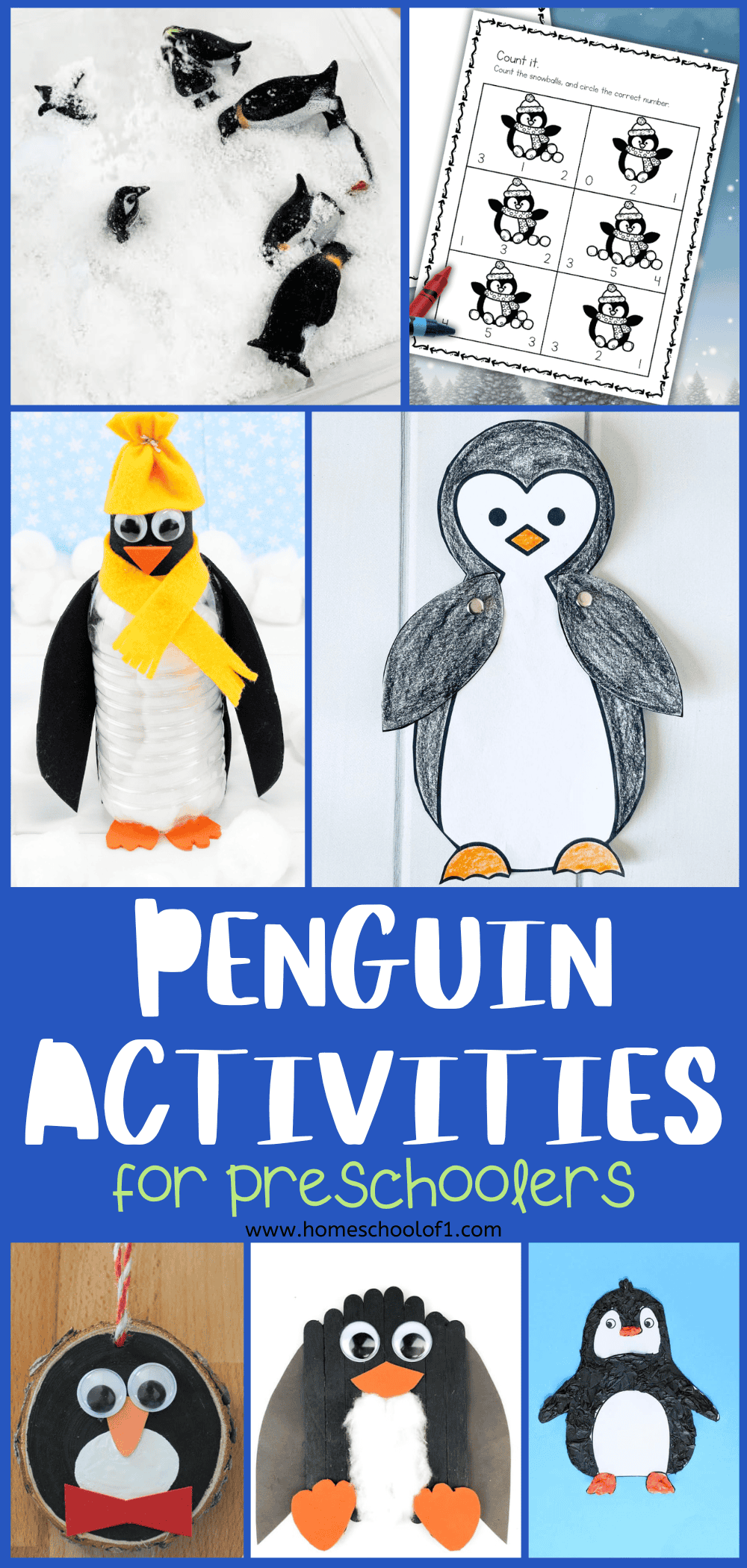 26 Penguin Activities for Preschoolers