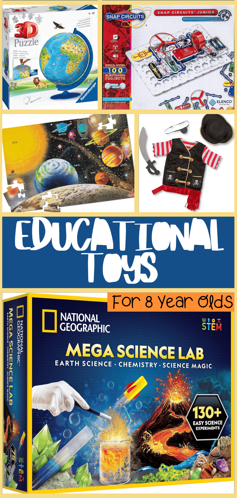 Best Educational Toys For 8 Year Olds