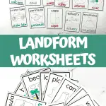 Landform Worksheets